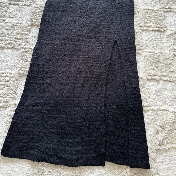 Free People Eleni Bodycon Maxi Dress in Black - Picture 7 of 10